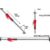 BESSEY STE370, Soutien Argent/Rouge