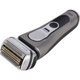 Braun Series 9 Pro+ 9615S Rasoir à grille Tondeuse Noir, Gris Gris/Argent, Rasoir à grille, Noir, Gris, Acier inoxydable, Boutons, LED, AC/Batterie