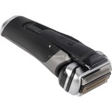 Braun Series 9 Pro+ 9615S Rasoir à grille Tondeuse Noir, Gris Gris/Argent, Rasoir à grille, Noir, Gris, Acier inoxydable, Boutons, LED, AC/Batterie