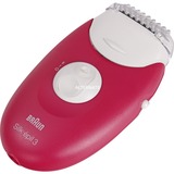 Braun Silk-épil 3 3276 20 pince(s) Rose, Blanc, Appareil à épiler rose fuchsia/Blanc, Rose, Blanc, 20 pince(s), Secteur, Boîte