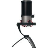 CHERRY UM 6.0 ADVANCED Noir, Argent Microphone de table Noir/Argent, Microphone de table, 24 bit, 96 kHz, 120 dB, Microphone cardioïde/omnidirectionnel, Avec fil
