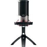 CHERRY UM 6.0 ADVANCED Noir, Argent Microphone de table Noir/Argent, Microphone de table, 24 bit, 96 kHz, 120 dB, Microphone cardioïde/omnidirectionnel, Avec fil