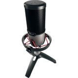 CHERRY UM 6.0 ADVANCED Noir, Argent Microphone de table Noir/Argent, Microphone de table, 24 bit, 96 kHz, 120 dB, Microphone cardioïde/omnidirectionnel, Avec fil