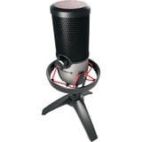CHERRY UM 6.0 ADVANCED Noir, Argent Microphone de table Noir/Argent, Microphone de table, 24 bit, 96 kHz, 120 dB, Microphone cardioïde/omnidirectionnel, Avec fil