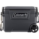 Coleman Convoy 65 QT à roulettes, Glacière Gris foncé