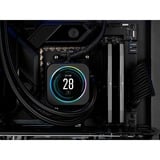Corsair 96 Go DDR5-6000 Quad-Kit, Mémoire vive Noir, CMH96GX5M4B6000C30, Vengeance RGB, XMP