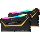 Corsair Vengeance CMW16GX4M2E3200C16-TUF module de mémoire 16 Go 2 x 8 Go DDR4 3200 MHz, Mémoire vive Noir, 16 Go, 2 x 8 Go, DDR4, 3200 MHz, 288-pin DIMM