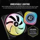 Corsair iCUE LINK H170i LCD Liquid CPU Cooler Reconditionné, Watercooling Noir