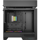 DeepCool CL6600 boîtier midi tower Noir/bois | 2x USB-A | 1x USB-C | RGB | Verre Trempé