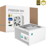 DeepCool PN850M WHITE alimentation  modulaire 850 watt Blanc, 3x PCIe