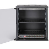 Digitus Kit réseau SOHO Pro 19" 540x400 mm (LxP), Armoire informatique Noir