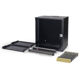 Digitus Kit réseau SOHO Pro 19" 540x400 mm (LxP), Armoire informatique Noir