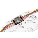 Digitus Protection de raccordement à sertir LWL, avec homologation télécom TS0338/96, Guide-câble Argent