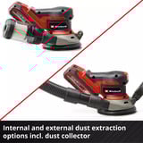 EINHELL TP-RS 18/32 Li BL-Solo, 4462020, Ponceuse orbitale Rouge/Noir