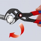 KNIPEX Pince Cobra QuickSet pour tuyaux / pompe à eau, Clé à tuyau / Serre-tube Rouge