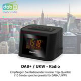 Karcher DAB 2420, Radio-réveil Noir