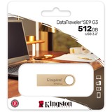 Kingston DataTraveler SE9 G3 512 Go, Clé USB Or, DTSE9G3/512GB, USB-A 3.2 (5 Gbit/s)