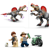 LEGO Jurassic World Fuite du Spinosaurus, Jouets de construction Jeu de construction, 9 an(s), Plastique, 820 pièce(s), 810 g