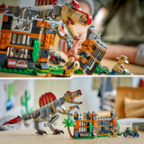 LEGO Jurassic World Fuite du Spinosaurus, Jouets de construction Jeu de construction, 9 an(s), Plastique, 820 pièce(s), 810 g