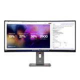 Lenovo ThinkVision P40WD-40 39.7" 4K Ultra HD Moniteur UltraWide incurvé Noir, 1x DisplayPort, 1x HDMI, 2x USB-C, 5x USB-A, 2x Thunderbolt, 1x RJ-45, 120 Hz, 100,8 cm (39.7"), 5120 x 2160 pixels, WUHD, LED, 6 ms, Noir
