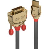 Lindy Câble HDMI vers DVI, Gold Line Gris