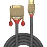 Lindy Câble HDMI vers DVI, Gold Line Gris