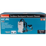 Makita DVC660Z Aspirateur 5,5 L Aspirateur sans sac Sec 95 W Sac à poussière Blanc/Bleu, 95 W, Aspirateur sans sac, Sec, Sac à poussière, 5,5 L, HEPA