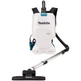 Makita DVC660Z Aspirateur 5,5 L Aspirateur sans sac Sec 95 W Sac à poussière Blanc/Bleu, 95 W, Aspirateur sans sac, Sec, Sac à poussière, 5,5 L, HEPA