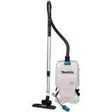 Makita DVC660Z Aspirateur 5,5 L Aspirateur sans sac Sec 95 W Sac à poussière Blanc/Bleu, 95 W, Aspirateur sans sac, Sec, Sac à poussière, 5,5 L, HEPA