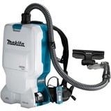 Makita DVC660Z Aspirateur 5,5 L Aspirateur sans sac Sec 95 W Sac à poussière Blanc/Bleu, 95 W, Aspirateur sans sac, Sec, Sac à poussière, 5,5 L, HEPA