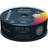 MediaRange MR510 disque vierge Blu-Ray BD-R DL 50 Go 25 pièce(s), Disques Blu-ray 50 Go, BD-R DL, Boîte à gâteaux, 25 pièce(s)