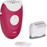 Procter & Gamble Silk-épil 3 3276 20 pince(s) Rose, Blanc, Appareil à épiler rose fuchsia/Blanc, Rose, Blanc, 20 pince(s), Secteur, Boîte