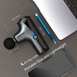 Renpho Mini-pistolet, Appareil de massage Noir