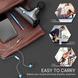 Renpho Mini-pistolet, Appareil de massage Noir