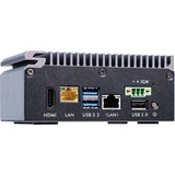 Shuttle Edge PC SPCEL03 , Intel Atom x6413E, 1x HDMI, 2x 2.5G LAN, 1x COM, DIO (4x in, 4x out), 3x USB, 2x M.2, 12-24V, fonctionnement permanent 24/7, -20-60°C, montage VESA & DIN-RAIL, Barebone Gris foncé, Intel Atom x6413E, 1x HDMI, 2x 2.5G LAN, 1x COM, DIO (4x in, 4x out), 3x USB, 2x M.2, 12-24V, fonctionnement permanent 24/7, -20-60°C, montage VESA & DIN-RAIL, 0,46L mini PC, Mini PC type barebone, Intel SoC, BGA 1493, DDR4-SDRAM, SATA