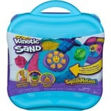 Spin Master Kinetic Sand, SquishMotion, Coffret avec 453 grammes de sable de jeu rose, jaune et bleu, tampon et 5 outils, boîte de rangement réutilisable, jouets sensoriels pour les enfants à partir de 5 ans, Jeu de sable Kinetic Sand , SquishMotion, Coffret avec 453 grammes de sable de jeu rose, jaune et bleu, tampon et 5 outils, boîte de rangement réutilisable, jouets sensoriels pour les enfants à partir de 5 ans, Sable cinétique pour enfants, 5 an(s), Multicolore