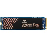 Team Group Cardea Zero Z440 M.2 1000 Go PCI Express 4.0 3D NAND NVMe SSD Noir/Or, 1000 Go, M.2, 5000 Mo/s