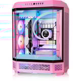 Thermaltake CT140 EX ARGB Sync PC Cooling Fan Pink ventilateurs de boîtier rose fuchsia, 3 pièces, 140 x 140 x 25 mm, PWM