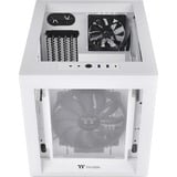 Thermaltake  Divider 200 TG Snow Micro boîtier mini tower Blanc | 2x USB-A | 1x USB-C | Verre Trempé