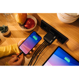 Verbatim Chargeur Mini-GaN 165W 4 Ports Noir