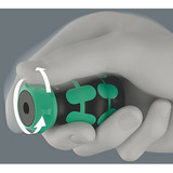 Wera 05008891001, Set d'embouts de vissage Noir/Vert