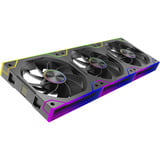 Xilence XPF360R.ARGB ventilateurs de boîtier Noir, 3 pièces, 125 x 120 x 25 mm, PWM