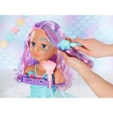 ZAPF Creation BABY born - Sister Styling tête de sirène, Maquillage et tête à coiffer BABY born Sister Styling Mermaid Head, Poupée de bain, Fille, 3 an(s), AA, Multicolore