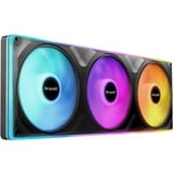 be quiet! Light Wings Pro IO 420mm Reverse ventilateurs de boîtier RGB  Noir, 3 pièces, 420 x 140 x 28 mm