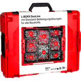 fischer Action L-BOXX 102 DuoLine, Cheville Gris clair/Rouge