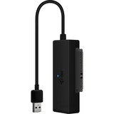i-tec Adaptateur USB 3.0 pour SATA III Noir, USB, SATA, Noir, 12 V, 70 mm, 34 mm