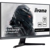 iiyama G-MASTER G2445HSU-B2 écran plat de PC 60,5 cm (23.8") 1920 x 1080 pixels Full HD LCD Noir Moniteur gaming  Noir (Mat), 60,5 cm (23.8"), 1920 x 1080 pixels, Full HD, LCD, 1 ms, Noir