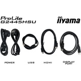 iiyama G-MASTER G2445HSU-B2 écran plat de PC 60,5 cm (23.8") 1920 x 1080 pixels Full HD LCD Noir Moniteur gaming  Noir (Mat), 60,5 cm (23.8"), 1920 x 1080 pixels, Full HD, LCD, 1 ms, Noir