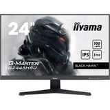 iiyama G-MASTER G2445HSU-B2 écran plat de PC 60,5 cm (23.8") 1920 x 1080 pixels Full HD LCD Noir Moniteur gaming  Noir (Mat), 60,5 cm (23.8"), 1920 x 1080 pixels, Full HD, LCD, 1 ms, Noir