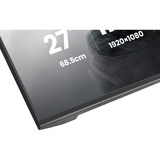 iiyama G-MASTER G2741HSU-B1 écran plat de PC 68,6 cm (27") 1920 x 1080 pixels Full HD Noir Moniteur gaming Noir (Mat), 1x DisplayPort, 1x HDMI, 2x USB-A, 144 Hz, 68,6 cm (27"), 1920 x 1080 pixels, Full HD, Noir